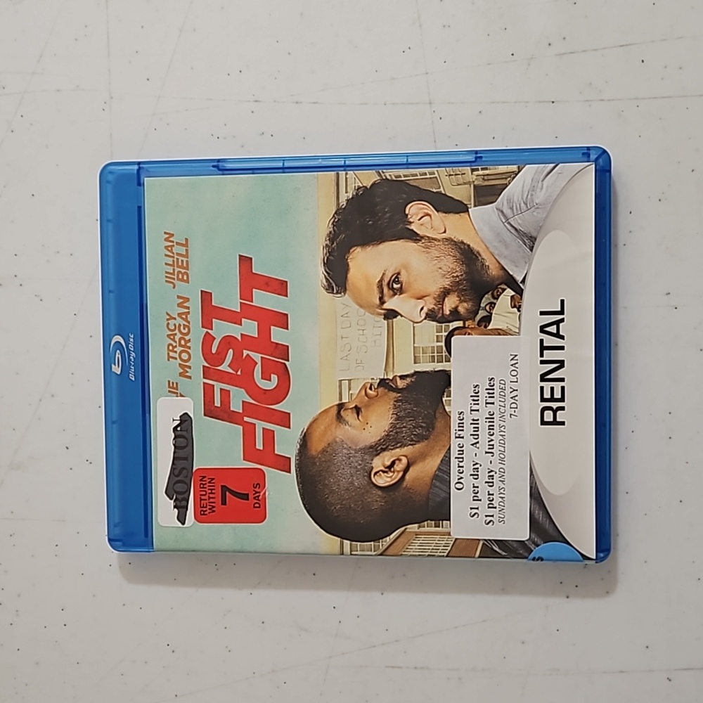 Used BlueRay movie of Fist Fight